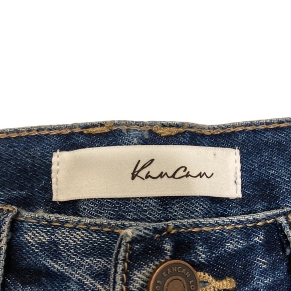 KANCAN High Waist Ripped Mom Jeans NWT - Picture 2 of 16